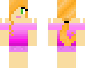 girl with ponytail