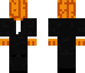 pumpkin in a suit