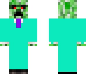 blue suit creeper