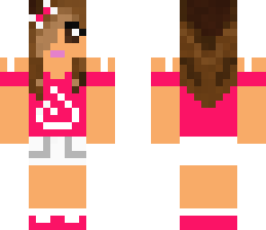 cute pink girl