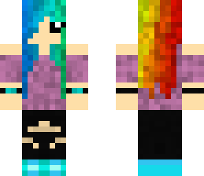 rainbow girl