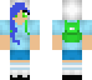 blue hair fiona