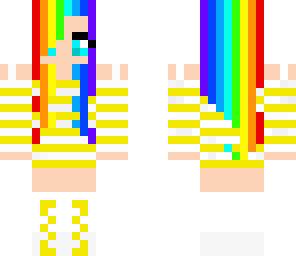 rainbow girl