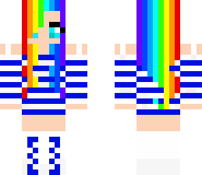 rainbow girl