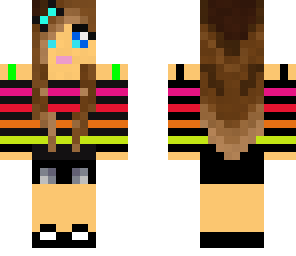 rainbow girl
