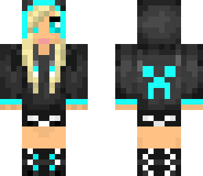 blue creeper girl