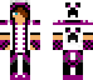 teen boy purple panda