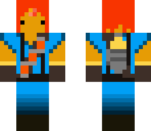 pyro flame princess -blu-