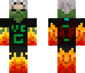 fire zombie