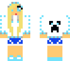 blonde creeper gril with hoody