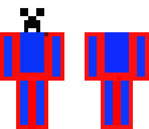 creeper blue red version