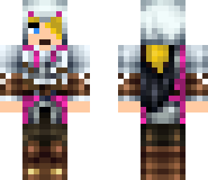blonde adventure girl