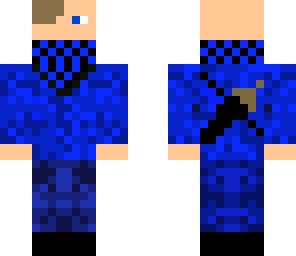 hot  blue ninja gaurd
