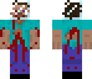 zombie glass head steve