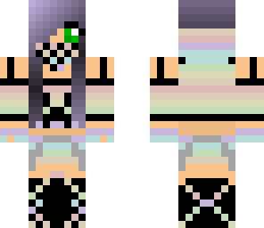 rainbow creeper ninja girl
