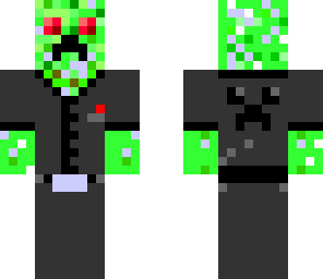 creeperin a suit