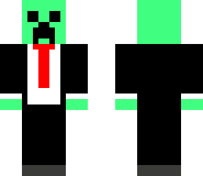 formal green man