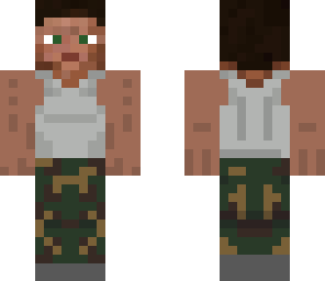 casual soldier