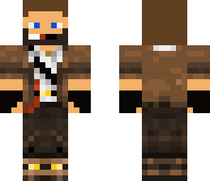 smoking adventurer with beard