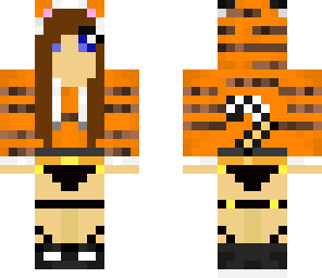 creeperhottie's tiger girl