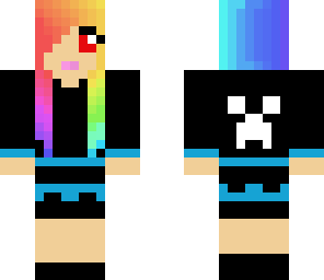 rainbow haired vampire