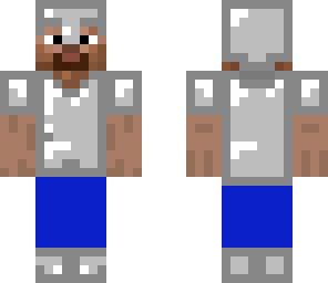 steve iron armour