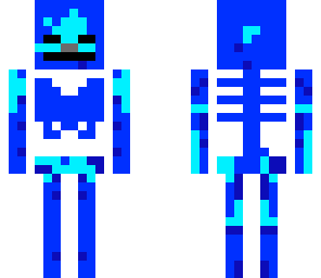 mr_mul3ng4's blue skeleton