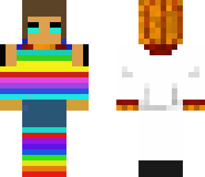 rainbow girl