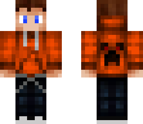 orange hd hoodie