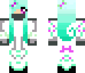 cute ninja girls's sister blue colorful