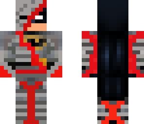 half batman half skeleton