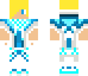 cool blue and white teenager