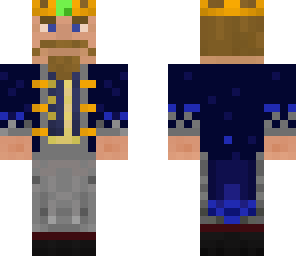 a blue king