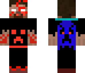 bloody herobrine with robe