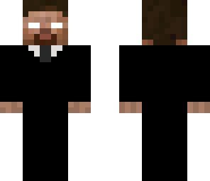 herobrine in a suit