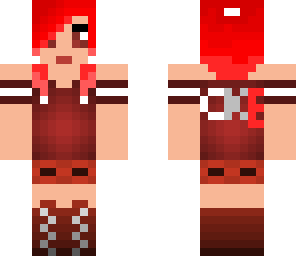 coca cola girl skin series