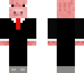 pig in a suit with sunnys