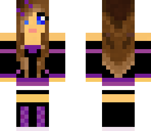 purple girl