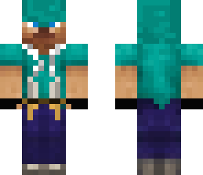 adventurer steve with hoodie