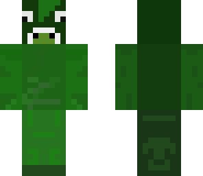 green cow