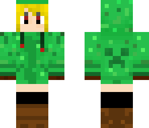 creeper girl skin