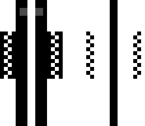 black and white