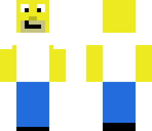 homer simpson skin