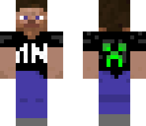 man from minecraft style remix