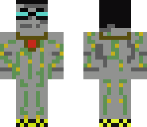 iron golem  captainsparklez  minecraft style 