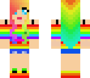 rainbow girl edited