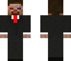 steve 3d black