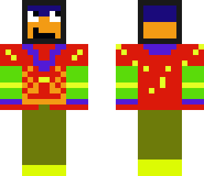 randomly multi coloured
