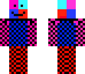 checkered man