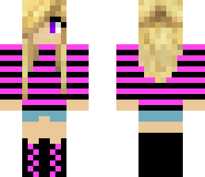 black and pink girl